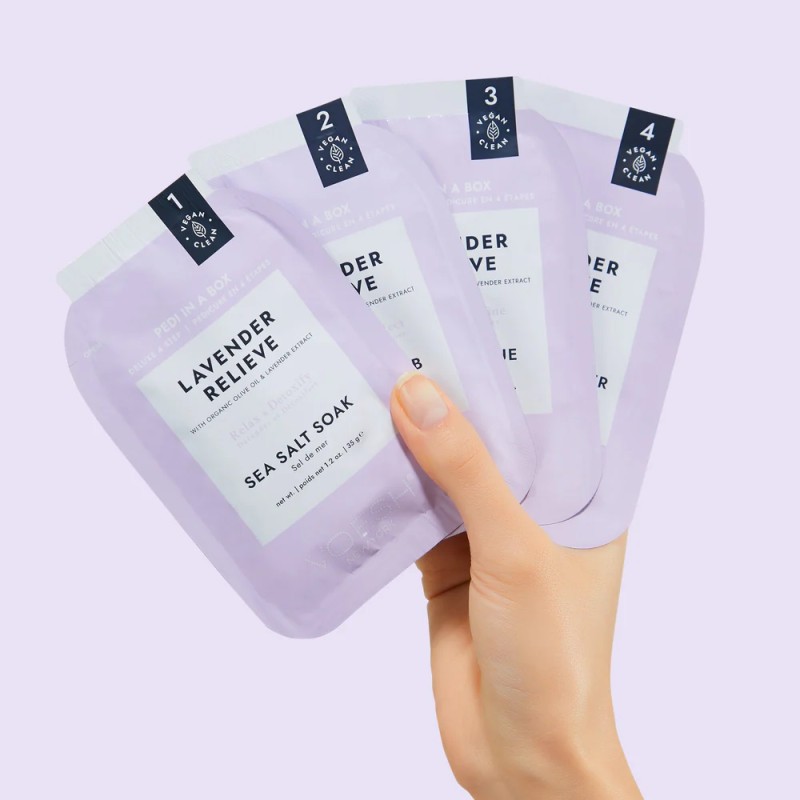 Pedi in a Box Lavender Relieve – Pedicura Relajante con Lavanda
