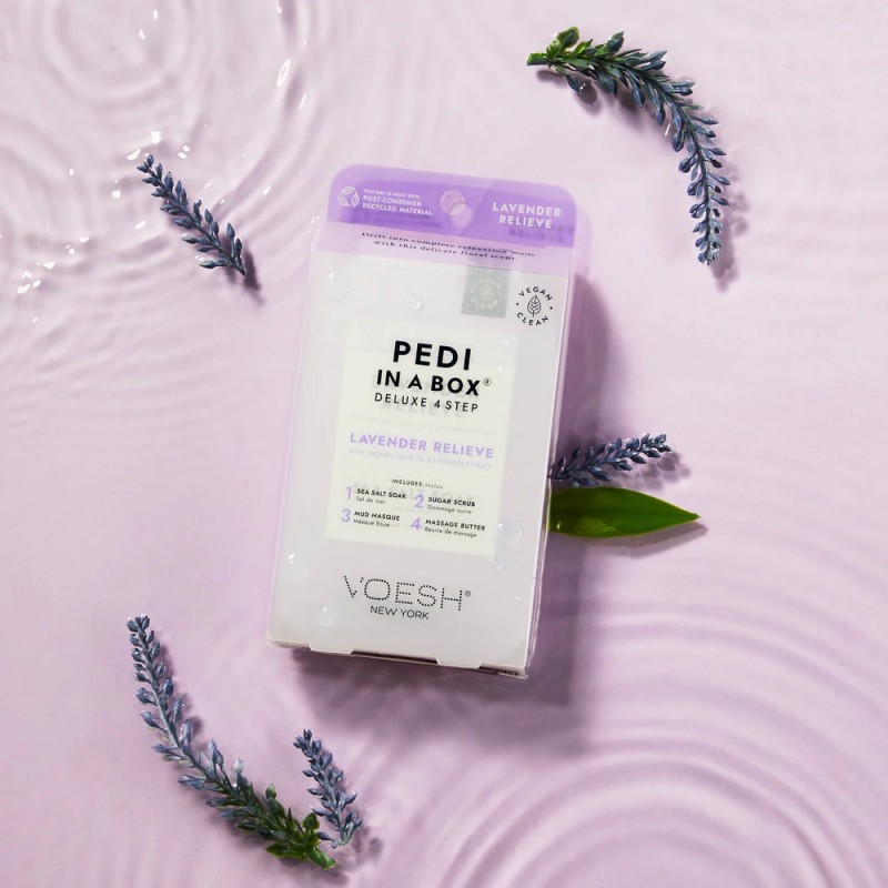 Pedi in a Box Lavender Relieve – Pedicura Relajante con Lavanda