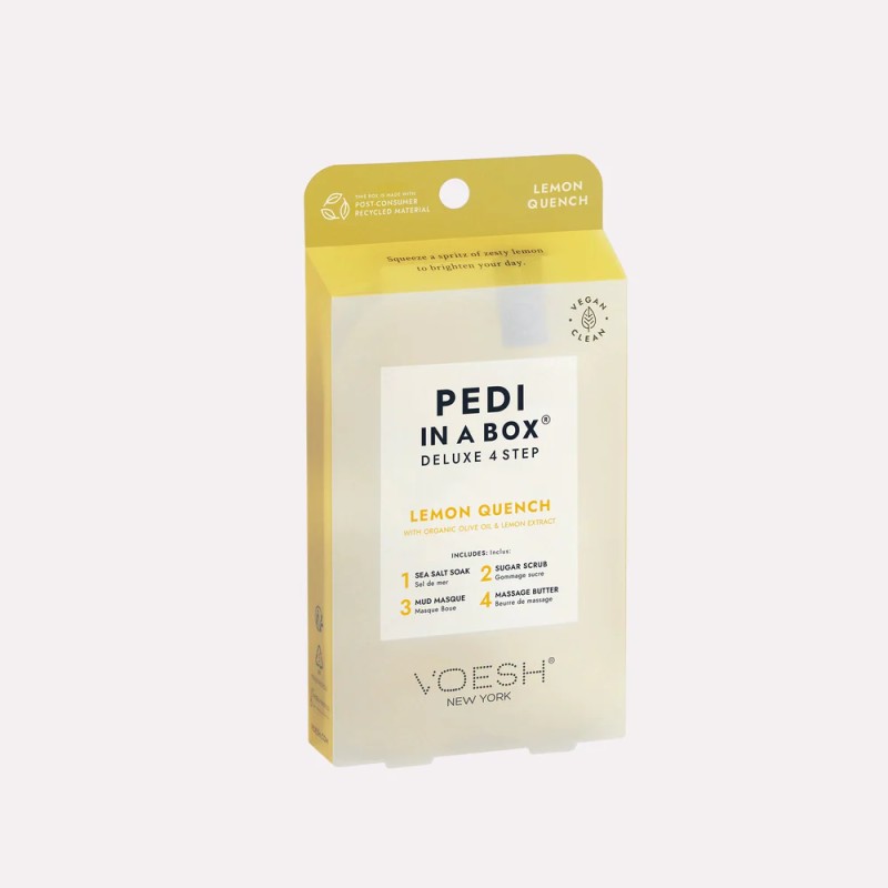 Pedi in a Box Lemon Quench – Pedicura Revitalizante con Limón