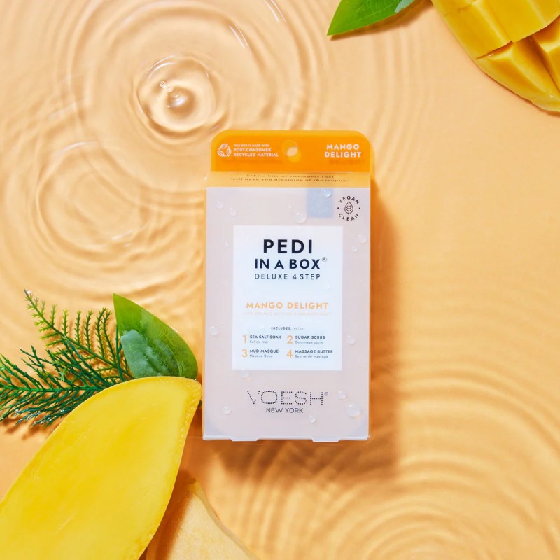 Pedi in a Box Mango Delight – Pedicura Revitalizante con Mango