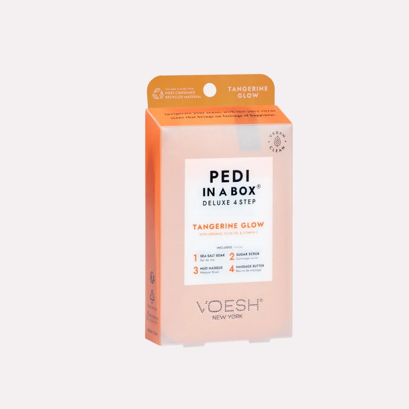 Pedi in a Box Tangerine Glow – Pedicura Revitalizante con Mandarina