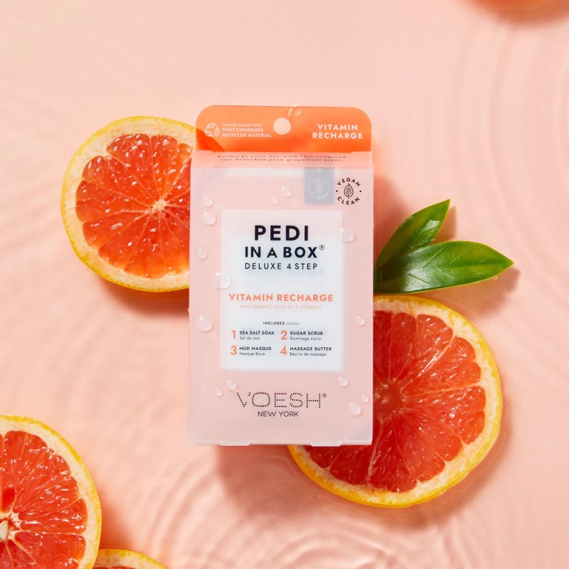 Pedi in a Box Vitamin Recharge – Pedicura Revitalizante con Vitamina C