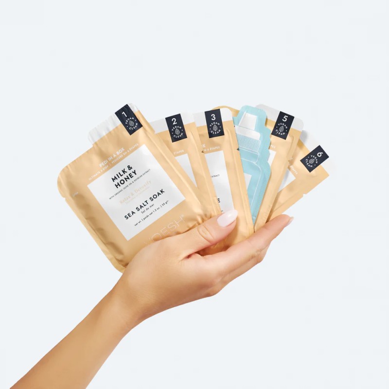 Pedi in a Box Ultimate 6 Step Milk & Honey – Pedicura Hidratante