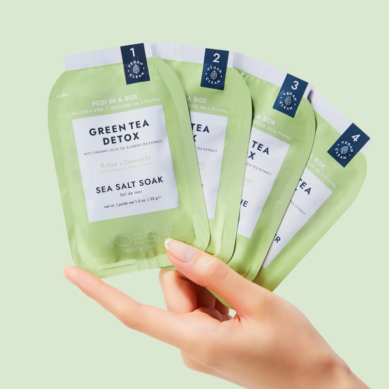 Pedi Moments Green Tea Detox – Pedicura Detox y Revitalizante
