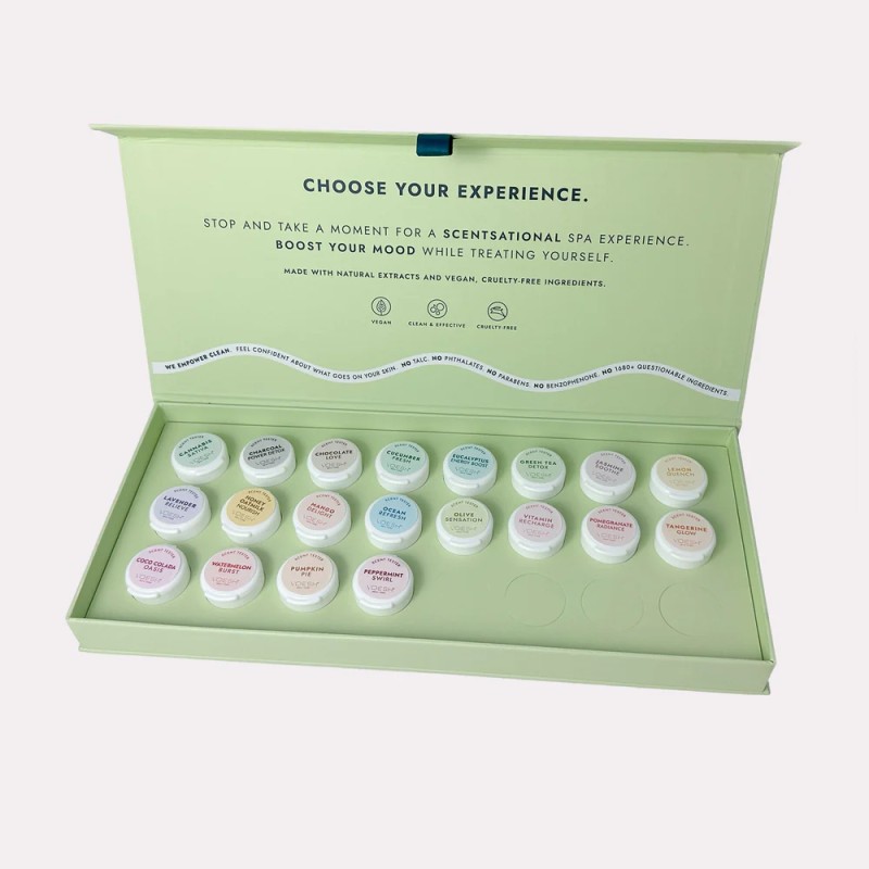 Medium Scent Menu Box – Muestrario Aromático VOESH para Spa y Salones