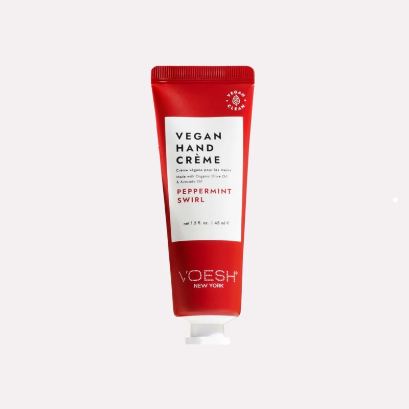 Peppermint Swirl Vegan Hand Crème – Crema Vegana con Menta