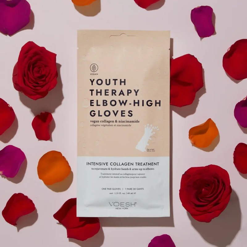 Youth Therapy Elbow-High Gloves – Guantes Hidratantes con Colágeno Vegano