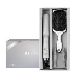 TUFT Curl Bar Silver Snow Set – Edición Limitada