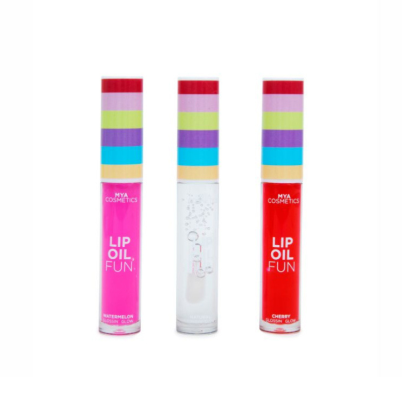 MYA Cosmetics Lip Oil Trio | Set 3 Aceites Labiales Glossin Glow