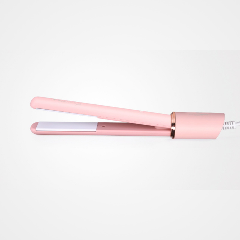 Mini Plancha Iron Poucette Rosa · Cerámica y 160°C · Compacta y Ligera