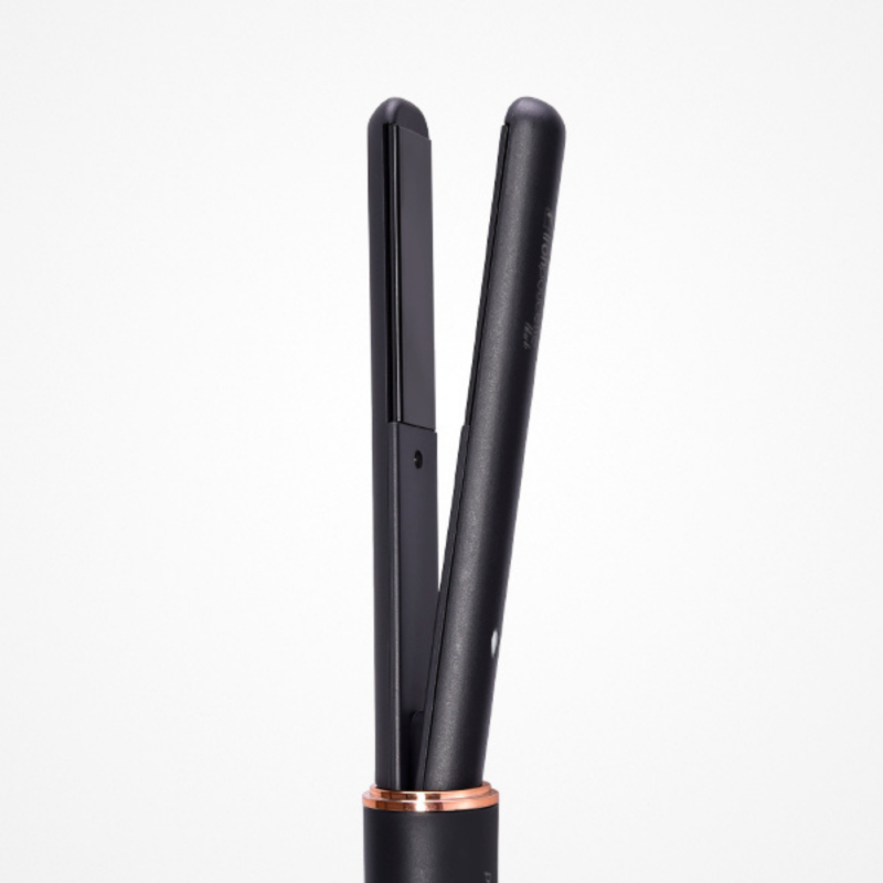 Plancha Mini Iron Poucette Negra · Cerámica 160°C · Ligera y Compacta