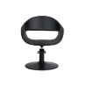Silla de Peluquería GLAM Black · Base Redonda · Profesional