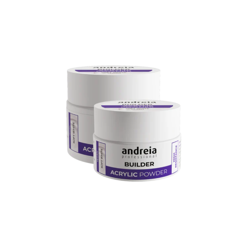 Acrylic Powder Soft White – Polvo acrílico profesional efecto natural