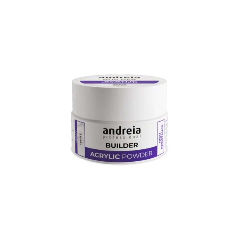 Acrylic Powder White – Polvo acrílico blanco para uñas profesionales
