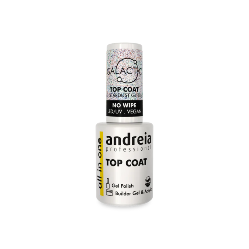 All in One Galactic Stardust Glitter – Gel uñas con brillo holográfico