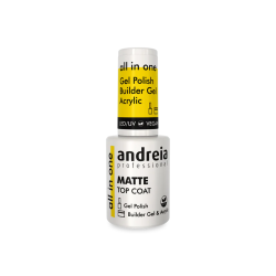 All in One Matte Top Coat – Top coat mate aterciopelado profesional