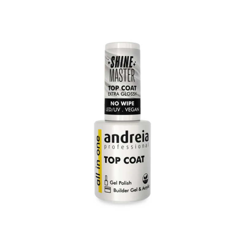 All in One Shine Master – Top coat extra brillante brillo cristalino