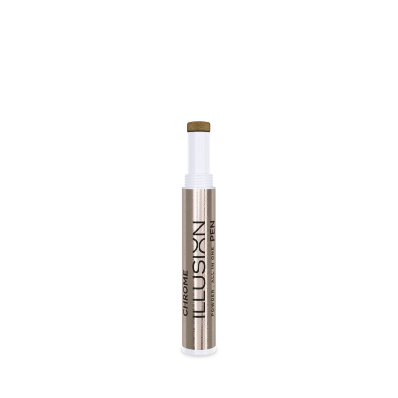 Chrome Illusion Pen Mirror Gold – Efecto Cromo Dorado Espejo