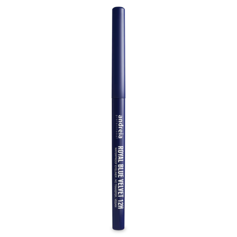 Andreia Royal Blue Velvet – Lápiz de Ojos Azul Waterproof
