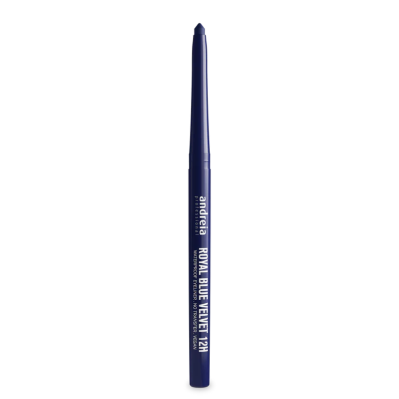 Andreia Royal Blue Velvet – Lápiz de Ojos Azul Waterproof