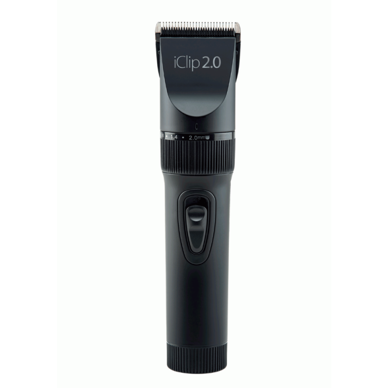 Máquina Cortapelo Profesional Giubra ICLIP 2.0 Metal Negro