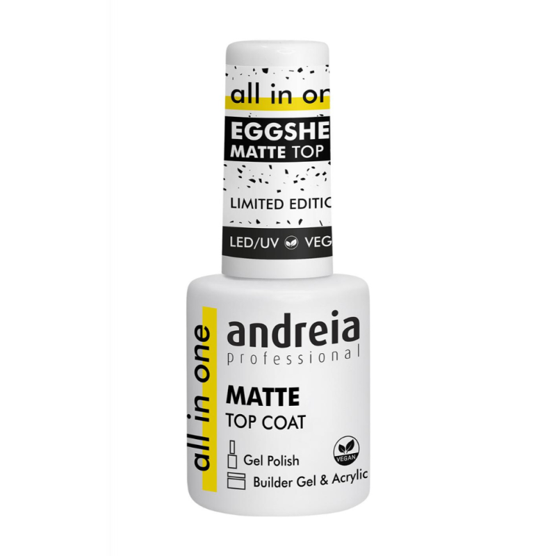 Andreia Egg Shell Matte Top Coat – Top Coat Cáscara de Huevo