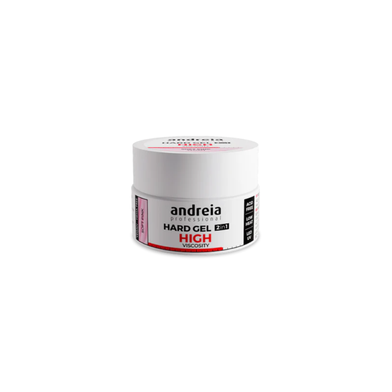 Hard Gel 2 in 1 Soft Pink – Gel Constructor Alta Viscosidad