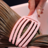 Olivia Garden Fingerbrush Double Pin – Pastel Pink