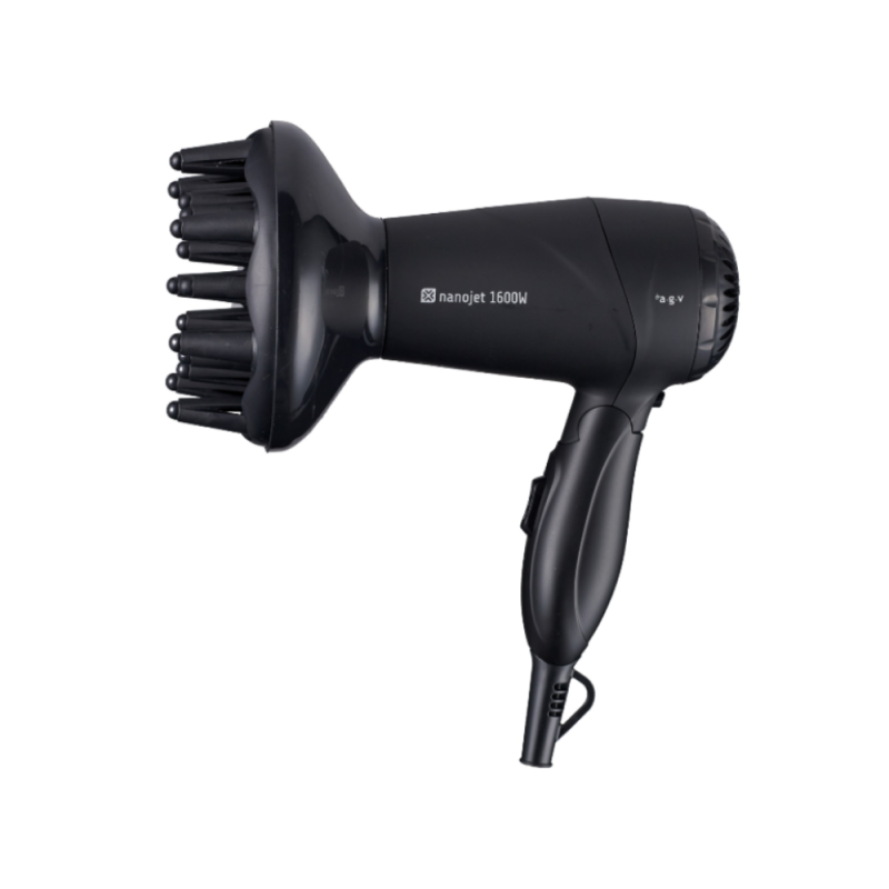 Secador NanoJet 1600W – Secador Plegable Profesional Compacto