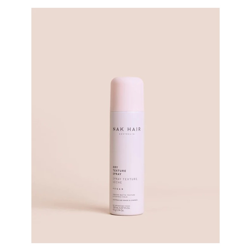 NAK Dry Texture Spray 150ml – Volumen y Textura con Fijación Media