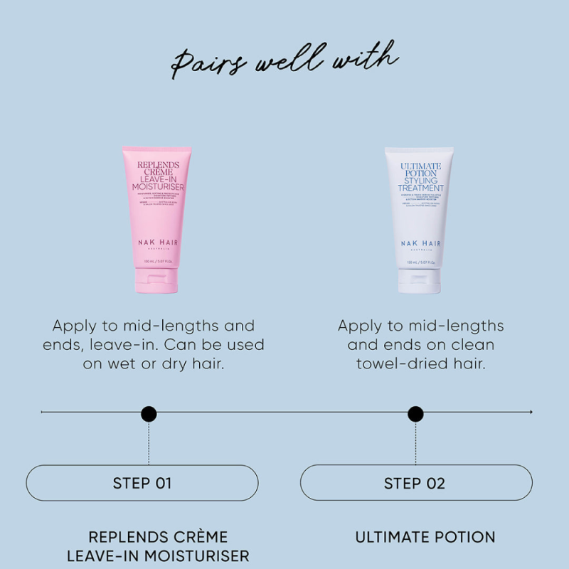 NAK Ultimate Potion 150ml – Sérum Antifrizz con Protección UV