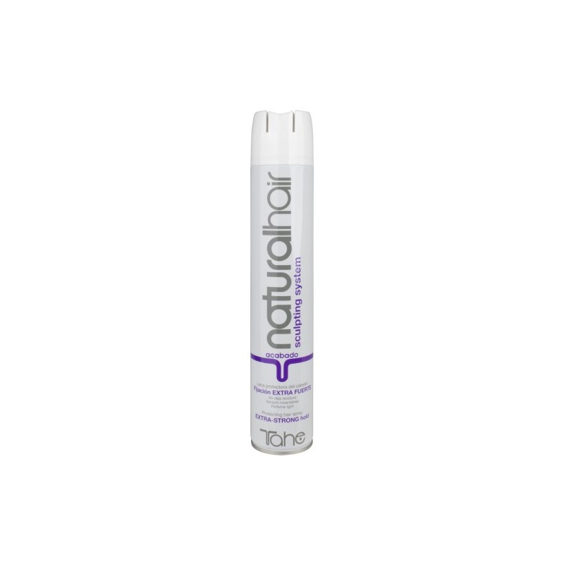 TAHE Laca Fijación Fuerte 400 ml – Spray Antifrizz Profesional
