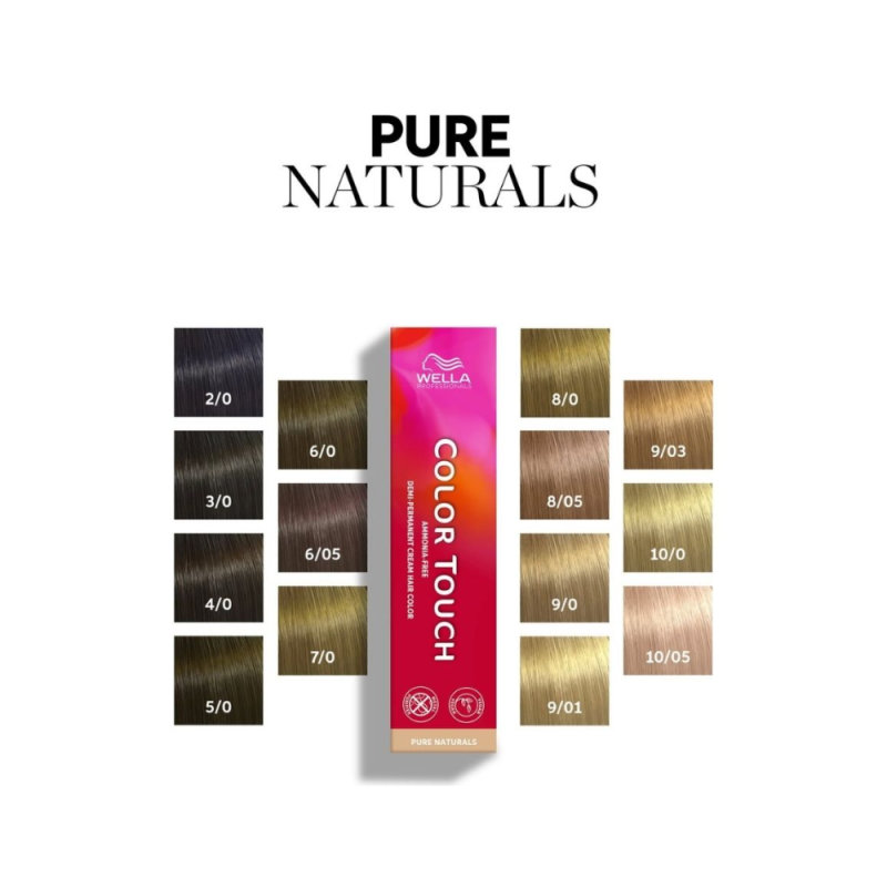 5/0 Castaño Claro Color Touch Wella – Tinte Demi Permanente