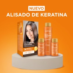 Kit de Alisado Brasileño Vegano Kativa | Liso Perfecto con Ácido Hialurónico