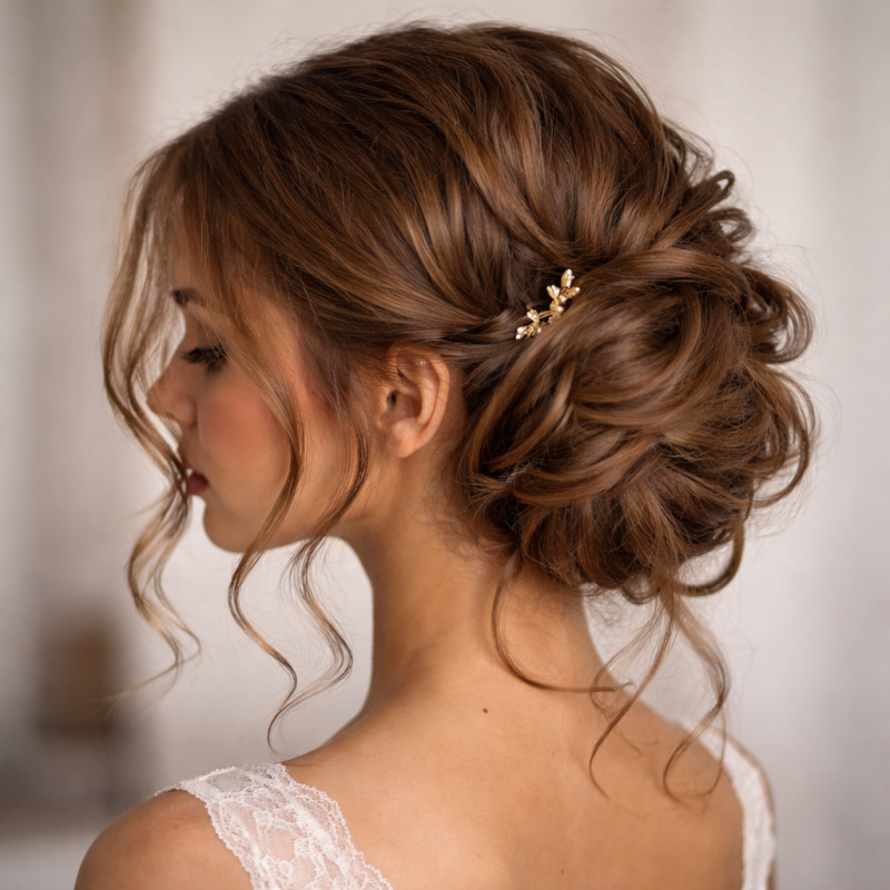 Coletero de Fibra Capilar Lila - Elegance Hair Extensions