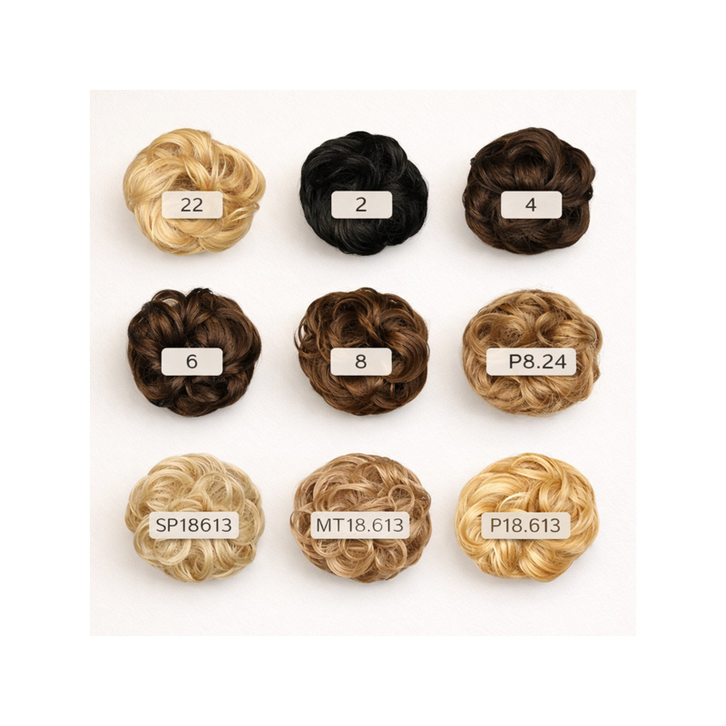 Coletero de Fibra Capilar Lila - Elegance Hair Extensions