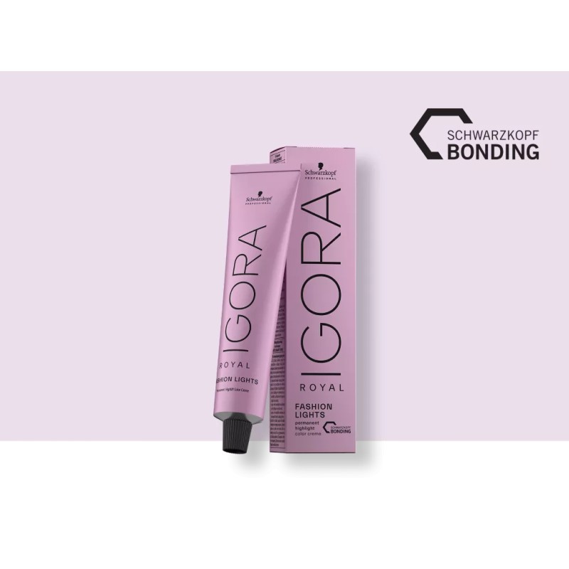 Igora Royal Fashion Lights Schwarzkopf – Tinte para Mechas sin Decoloración (Aclaración hasta 5 tonos)