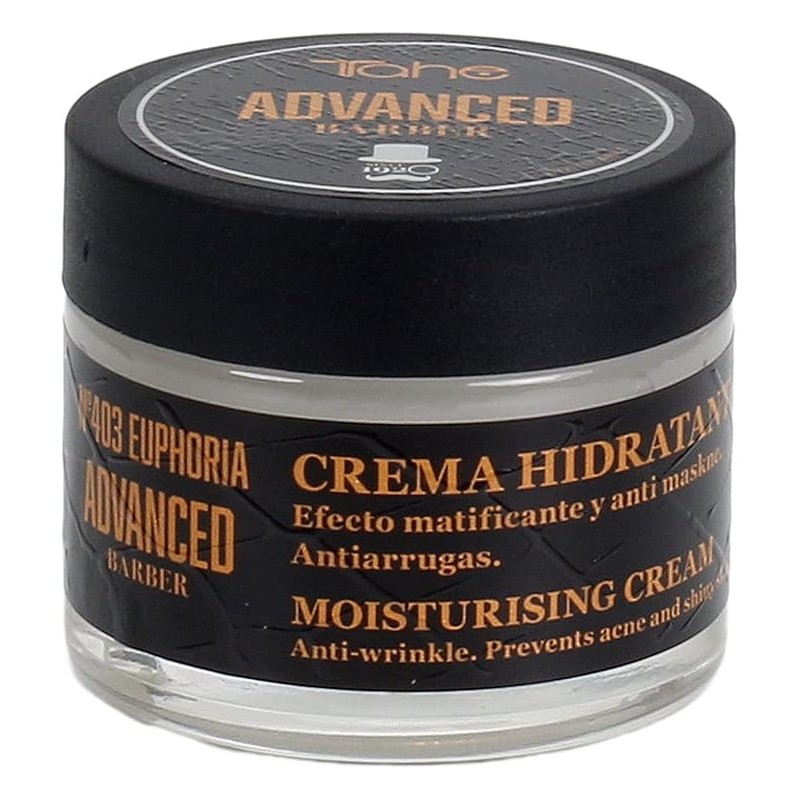 Crema Facial Hombre Nº403 Euphoria Tahe | Hidratante Antiarrugas