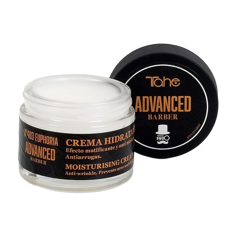 Crema Facial Hombre Nº403 Euphoria Tahe | Hidratante Antiarrugas