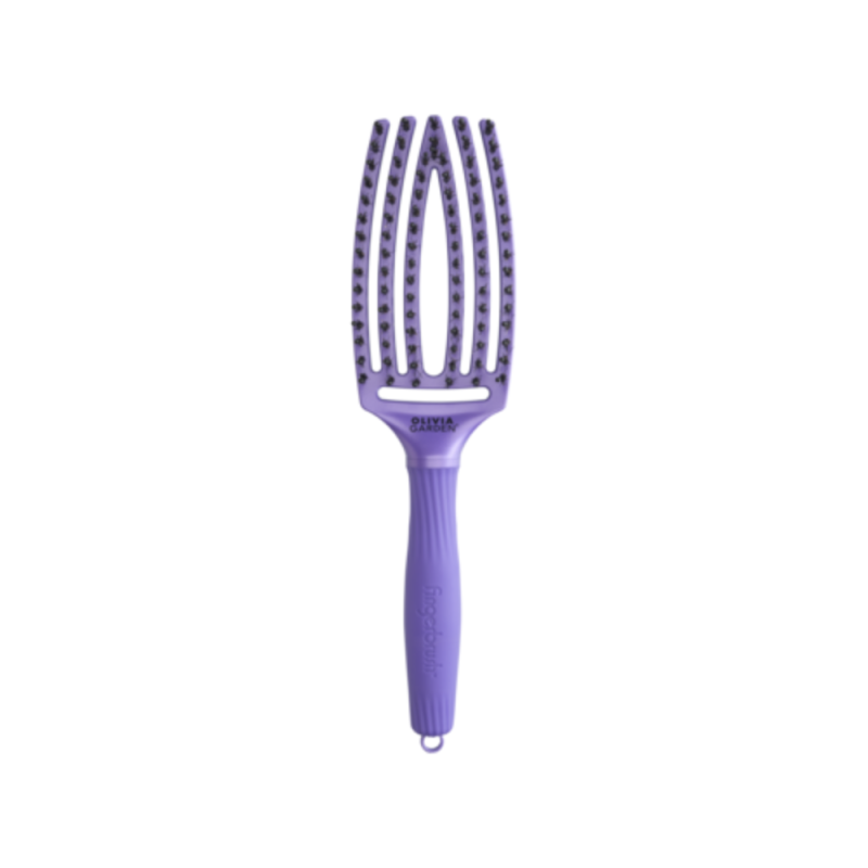 Olivia Garden Fingerbrush Boar & Nylon Neptune Indigo