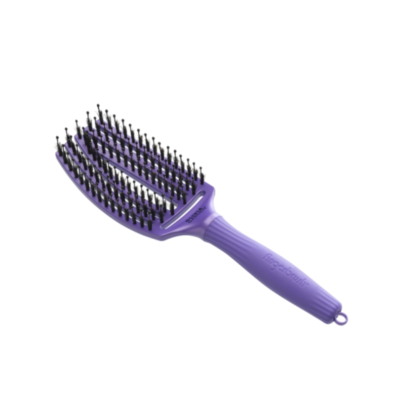 Olivia Garden Fingerbrush Boar & Nylon Neptune Indigo