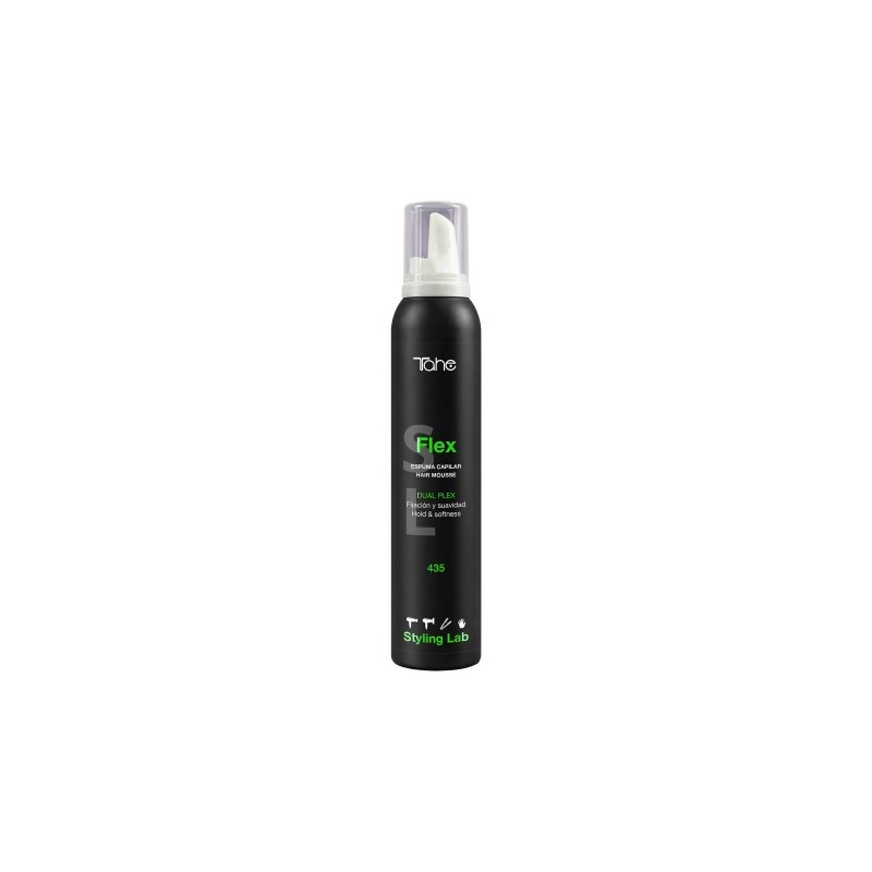 Flex 435 Styling Lab – Espuma Capilar de Fijación Flexible, Volumen y Brillo 200 ml