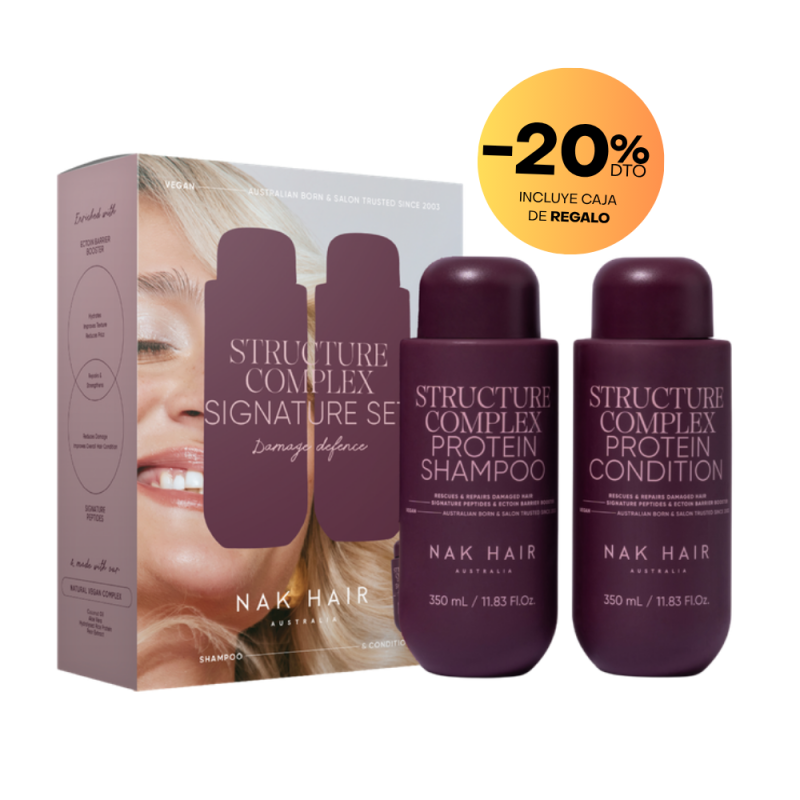 NAK Hair Structure Complex Duo – Pack Pack Reparador