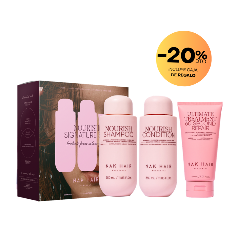 NAK Hair Nourish Trio – Rutina Nutritiva