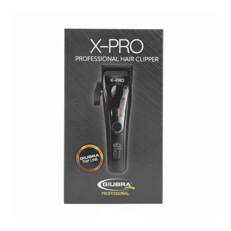 Giubra X-Pro – Maquina Cortapelo Profesional Recargable con Display LED | Giubra