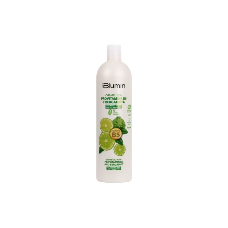 Blumin Champú Hidratante con Provitamina B5 y Bergamota