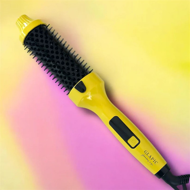 GLAPIC Cocktail Collection Round Hot Brush – Cepillo Alisador Térmico Profesional