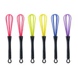 Whisk Colors – Batidores para Tinte de Colores Surtidos (Pack 6 Unidades)