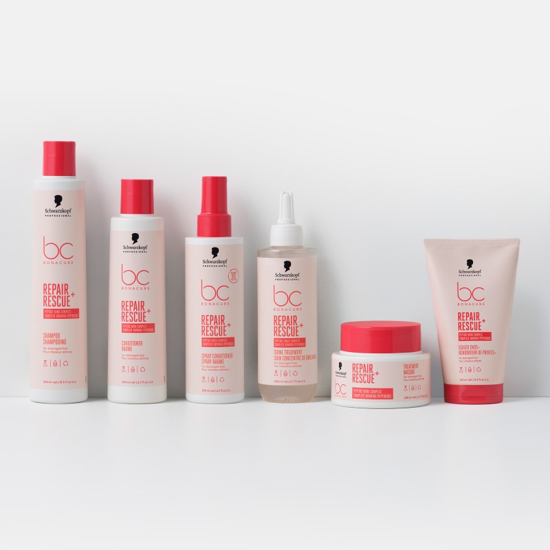 Bonacure Repair Rescue Schwarzkopf – Champú Reparador Intensivo para Cabello Dañado