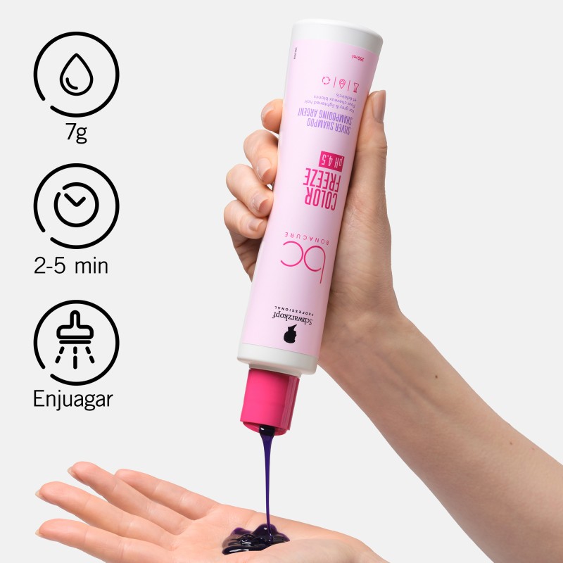 Bonacure Color Freeze Champú Schwarzkopf – Champú Protector del Color Cabello Teñido